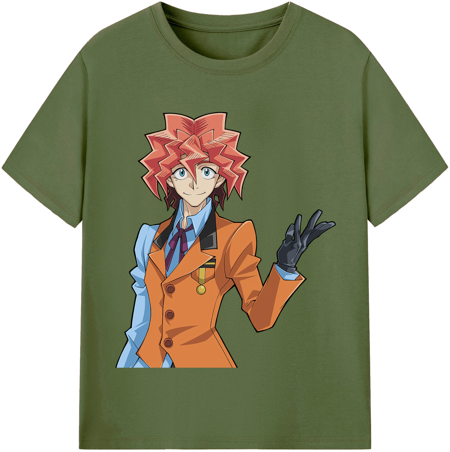 （画像用） 遊☆戯☆王 Yu-Gi-Oh! 綿100％半袖Tシャツ（フロントプリント）